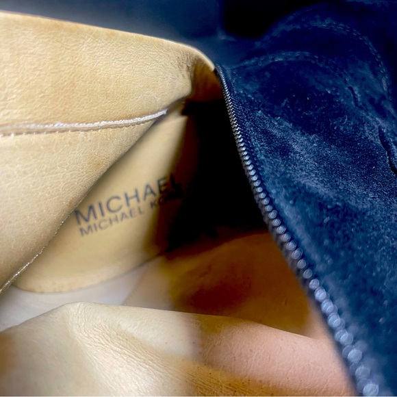 Michael Kors Black Suede Tall Boots EUC 5.5M Price Firm - Picture 15 of 15